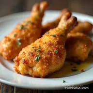 Recettes Air Fryer Faciles Ailes de Poulet Bistro Croustillantes