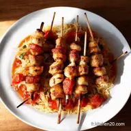 Arrosticini Zafferano Brochettes dAgneau au Go&ucirc;t d&Eacute;t&eacute;
