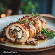 Ballotine de Volaille pour 4 Portions