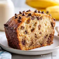 Banana Bread Chocolat: Moelleux