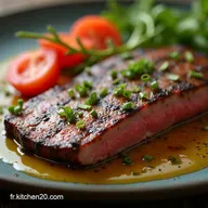 Recettes de viande &agrave; la plancha Bavette parfaite aux Herbes de Provence