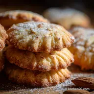 Biscuits aux amandes sans sucre La recette sabl&eacute;e facile et gourmande