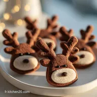 Biscuits Rennes de No&euml;l au Chocolat: Recette Pr&eacute;cise