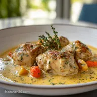 Blanquette de Poulet : Traditionnelle et Fondante