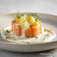 Blanquette de Saumon Cr&eacute;meuse : Recette Facile et Raffin&eacute;e
