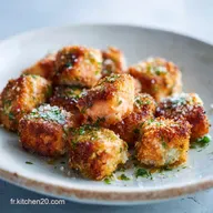 Recette Bouch&eacute;es Saumon Croustillantes en 20 Min
