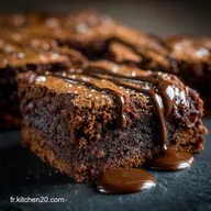 Brownies sans cuisson Fudges Express Le p&eacute;ch&eacute; mignon en 15 minutes