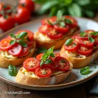 Bruschetta alla Romana Classic Italian Bruschetta Recipe A