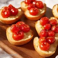Bruschettas Faciles aux Tomates Cerises Mon Ap&eacute;ro Soleil