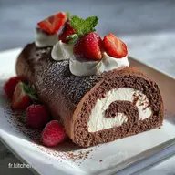 Recette de B&ucirc;che de No&euml;l au Chocolat