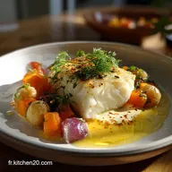 Cabillaud l&eacute;gumes vapeur A&iuml;oli : Recette Facile et L&eacute;g&egrave;re du Sud