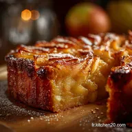 Cake &agrave; la Compote de Pommes : Moelleux, L&eacute;ger et Sans Beurre