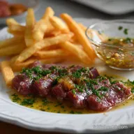 Carpaccio de Boeuf et Frites : Le Duo Bistrot Parfait