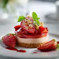 Charlotte aux Fraises Classique : Le Dessert L&eacute;ger Parfait