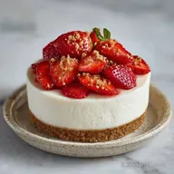 Cheesecake Fraise Sans Cuisson: A&eacute;rien