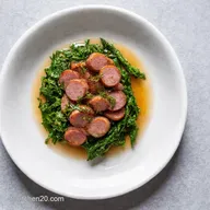Chou Vert Brais&eacute; aux Saucisses Ma Recette R&eacute;confort Facile