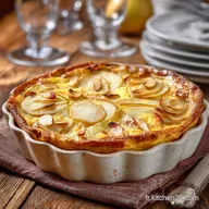 Clafoutis Pommes Poires Amandes Lalli&eacute; de vos go&ucirc;ters dautomne