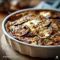 Recette clafoutis sal&eacute; aubergine ch&egrave;vre Clafoutis Plat d&eacute;t&eacute; proven&ccedil;al l&eacute;ger
