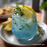 Cocktail Blue Virgin Le Lagon Bleu Vierge Express frais et chic
