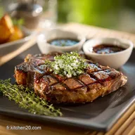 C&ocirc;te de B&oelig;uf grill&eacute;e et ses trois sauces : Ma&icirc;trisez la grillade de prestige.