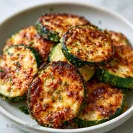 Courgettes R&ocirc;ties Au Parmesan &Agrave; l Ail