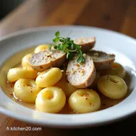 Gnocchis Poulet Cr&egrave;me &agrave; lAil Pr&ecirc;ts en 30 Min