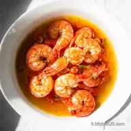 Crevettes Miel Ail Un D&eacute;lice Asiatique Facile et Rapide