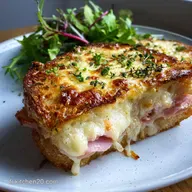 Croque Monsieur au Four in 20 Minutes - Crispy Baked