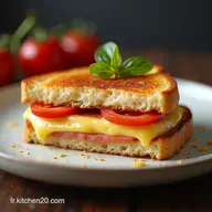 Recette Croque Monsieur Authentique B&eacute;chamel Gratin&eacute;e