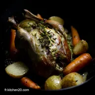 Ma Recette Facile de Cuisse de Lapin &agrave; la Dijonnaise!