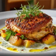 Cuisse de Poulet au Four Proven&ccedil;ale Lastuce du chef pour une peau dor&eacute;e