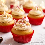 Cupcakes de No&euml;l en Forme Rennes Adorables Faciles