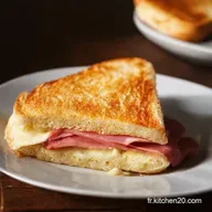 DemiBaguettes au Jambon et Mozza Le Croque Monsieur Facile