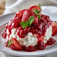 Dessert Express Fraises Thermomix: Nuage Mascarpone