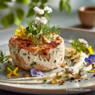 Menu de r&eacute;gime prot&eacute;in&eacute; Dinde Farcie Ricotta Mousseline ChouFleur