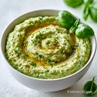 Dip D'Aubergine Au Basilic en 60 Minutes