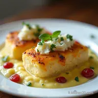 Dos de Cabillaud la Cr&egrave;me Gratin&eacute; au Parmesan un d&eacute;lice facile