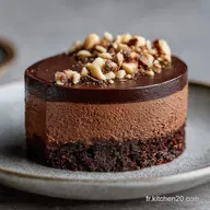 Entremets 3 Chocolats pour 12 Personnes