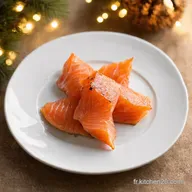 Feuillets de No&euml;l Bouches Festives au Saumon lAp&eacute;ro Chic