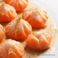 Feuillets de No&euml;l Bouches Gourmandes au Saumon Fum&eacute;