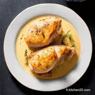 Filets de Poulet &agrave; la Cr&egrave;me Le Secret dun Plat R&eacute;ussi