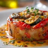 Flan Ratatouille et Poulet R&ocirc;ti La Recette Proven&ccedil;ale Chic et &Eacute;conomique