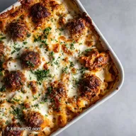 Flavorful Baked Ziti with Meatballs: Un Gratin Savoureux