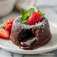 Fondant au Chocolat : Recette de 15 Minutes pour 4 Personnes