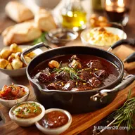 Fondue Bourguignonne et Sauces 4 recettes signature faciles