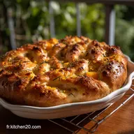 Fougasse Sucre la Fleur dOranger un: Mie Filante et Parfum Floral