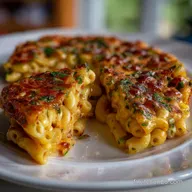 Frittata de Macaronis Recette Facile Macaroni Frit : Croquant Garanti