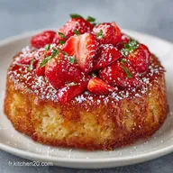 G&acirc;teau Aux Fraises Pour 8 Personnes