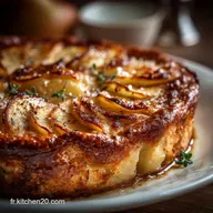 G&acirc;teau Invisible aux Pommes de Terre et Comt&eacute; Recette Montagnarde et Fondante