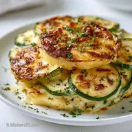 Gratin Courgette Pomme Terre pour 4
